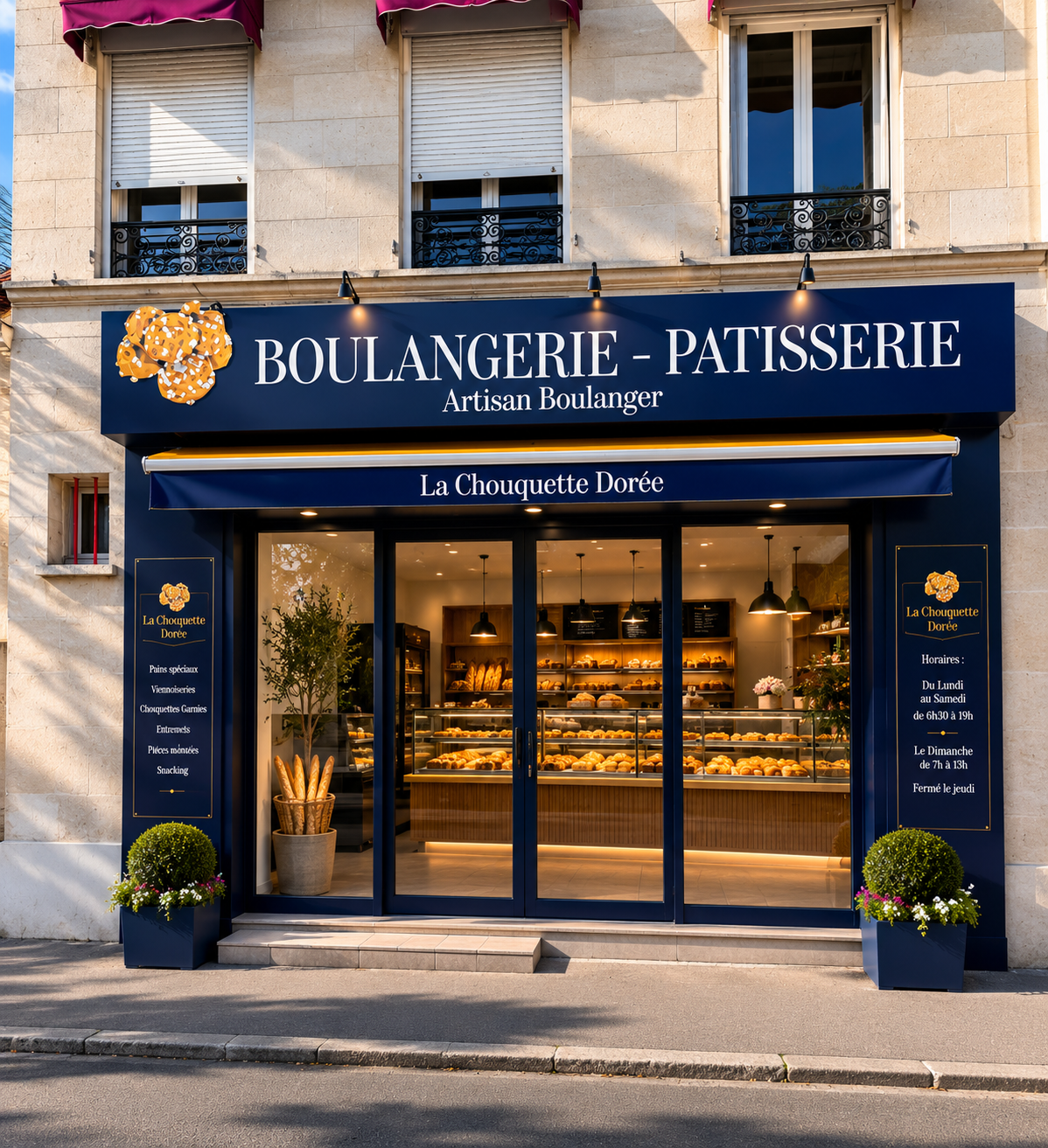 Lettres boîtiers lumineuses pour enseigne de commerce